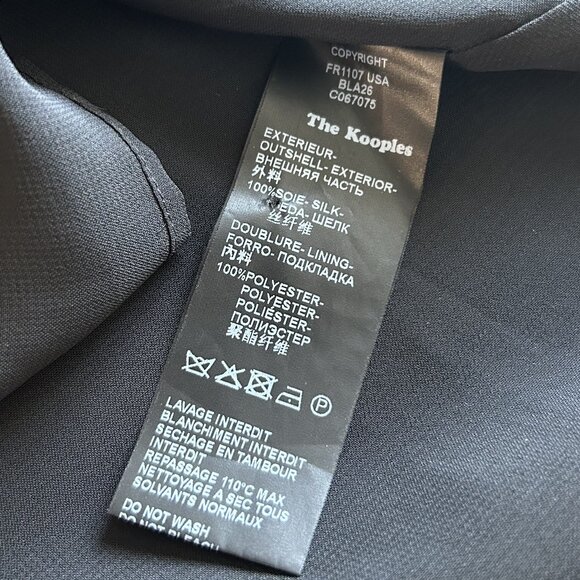 The Kooples Floral Tie Neck Dress ASO Anastasia Steele - Picture 10 of 11